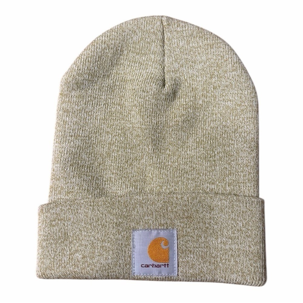Carhartt Green Beanie OS Classic Logo Streetwear Gorpcore | NWOT